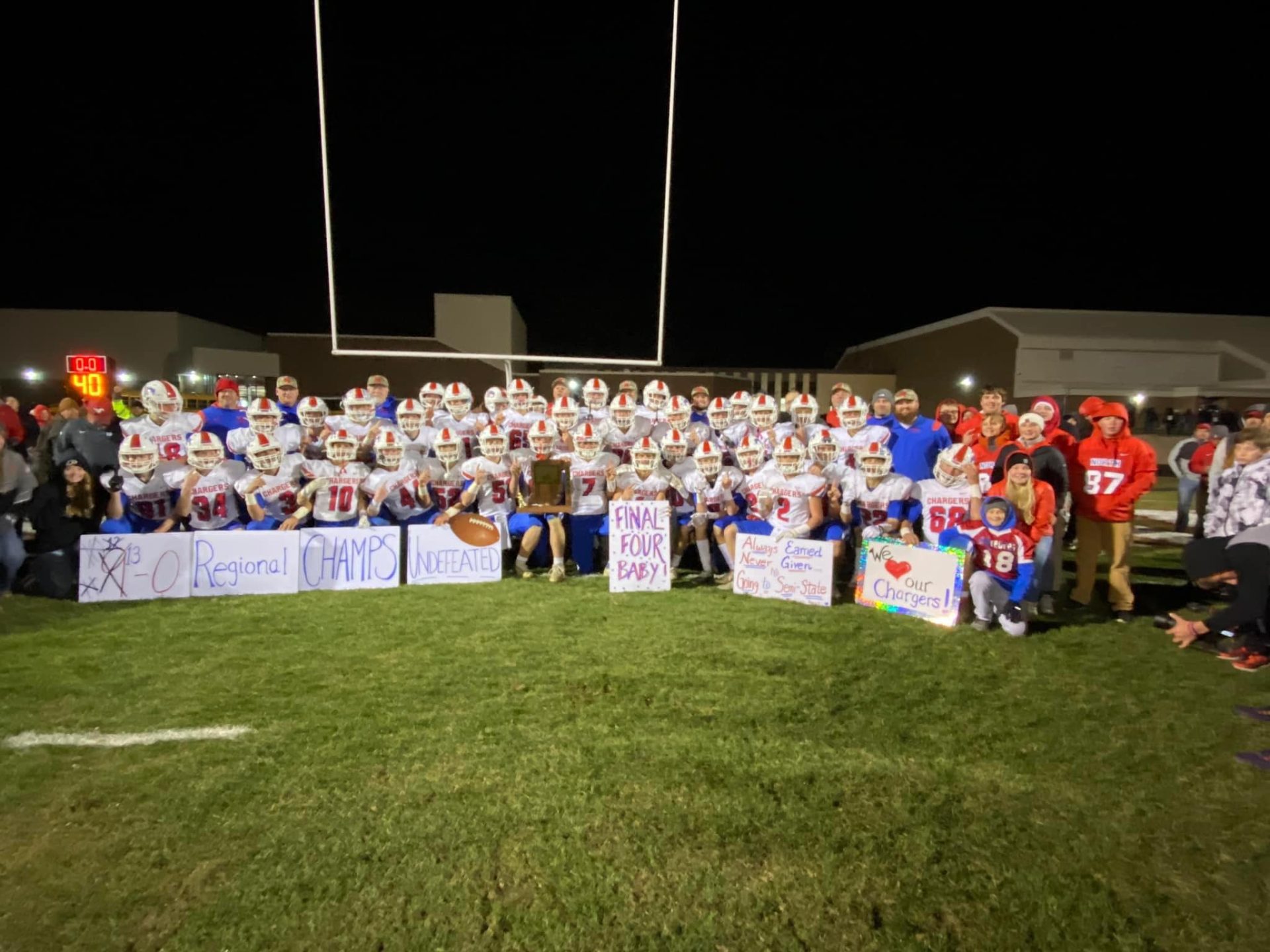 Wre Radi North Decatur Chargers win Football Regional - WTRE Radio
