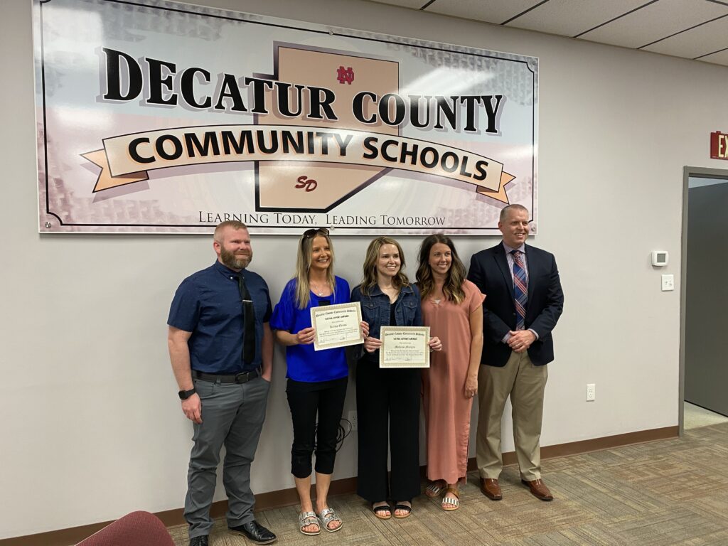 Decatur County Community Schools Board of Education WTRE Radio