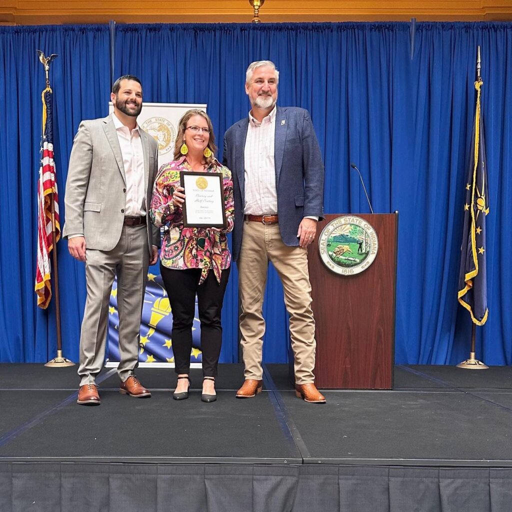 Greensburg/Decatur County Chamber of Commerce receives a state honor