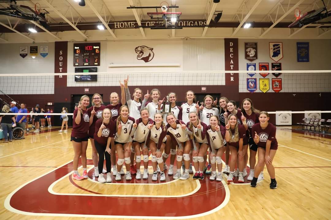 South Decatur with the W in VballTuesday night over North Decatur ...