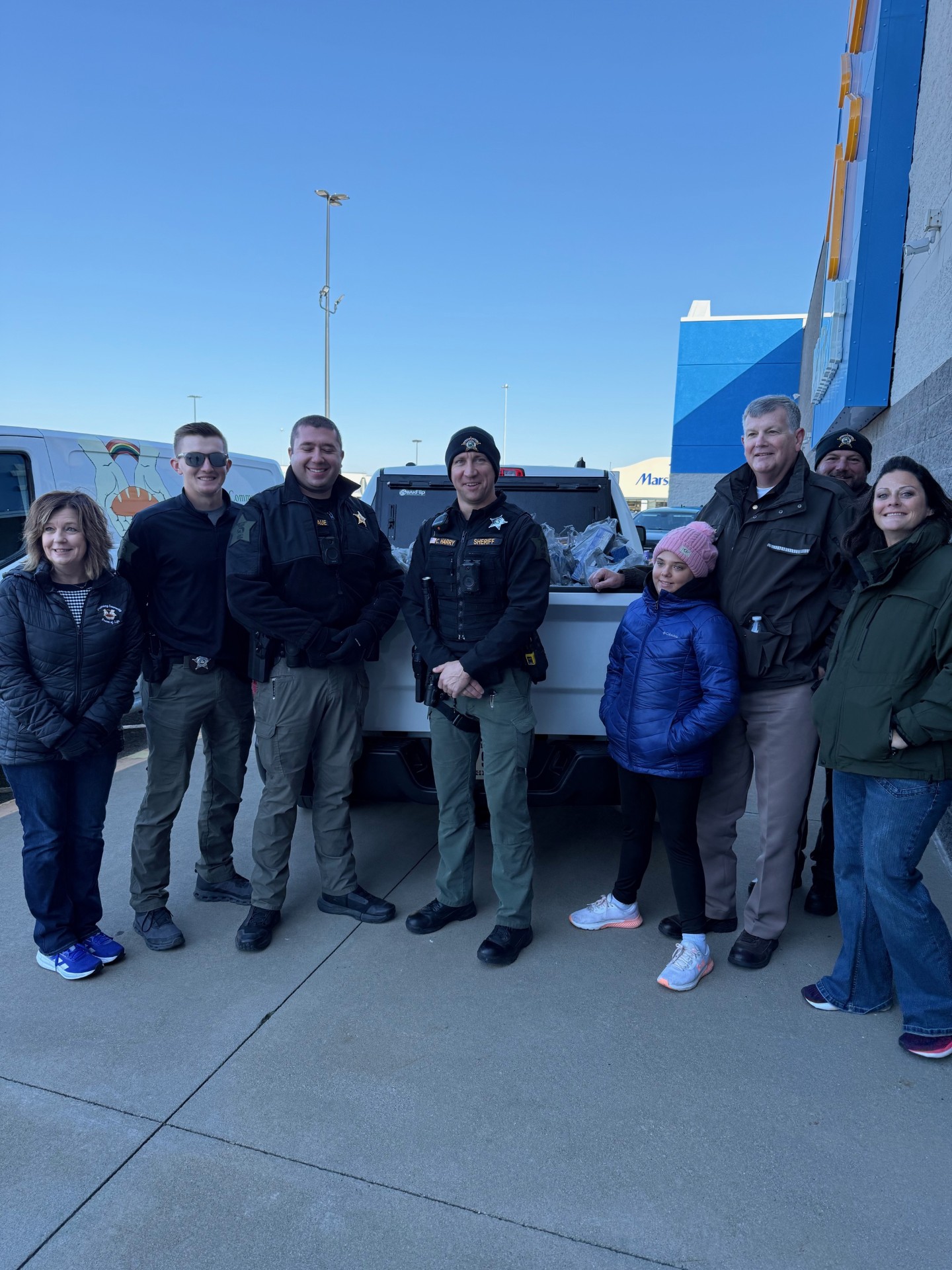 Wre Radi Decatur County Shows Its Heart at Pack the Patrol Car - WTRE Radio
